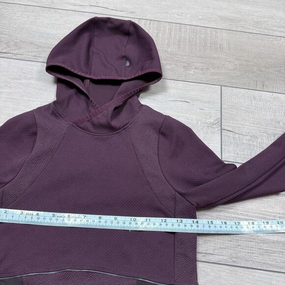 Fusionwear by ARYS Classic Core Pullover Hoodie Maroon Wmns sz S Berlin Techwear - Picture 6 of 11